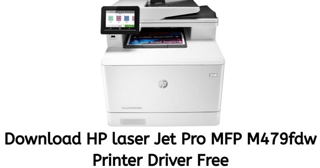 HP Color LaserJet Pro MFP M479fdw Drivers for Windows and MAC OS